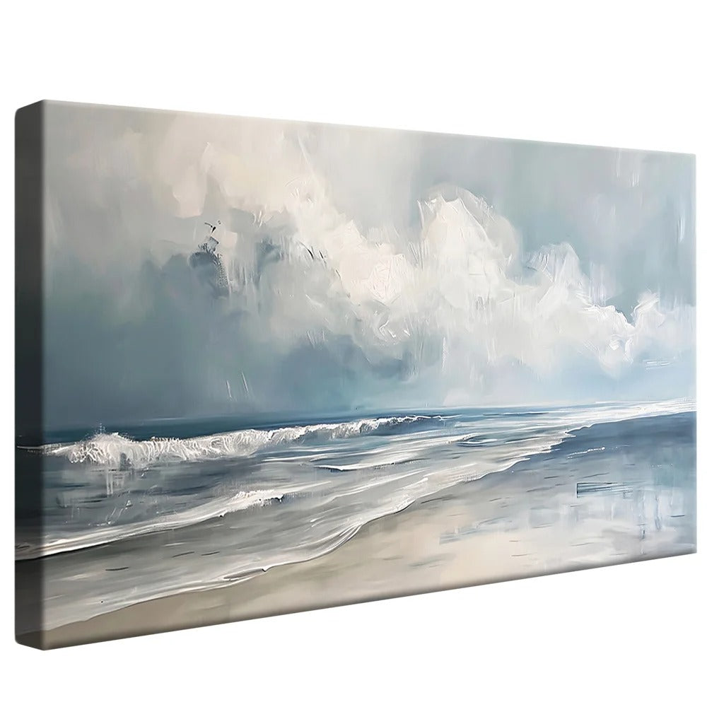 Decorative Canvas Beach Painting V1283