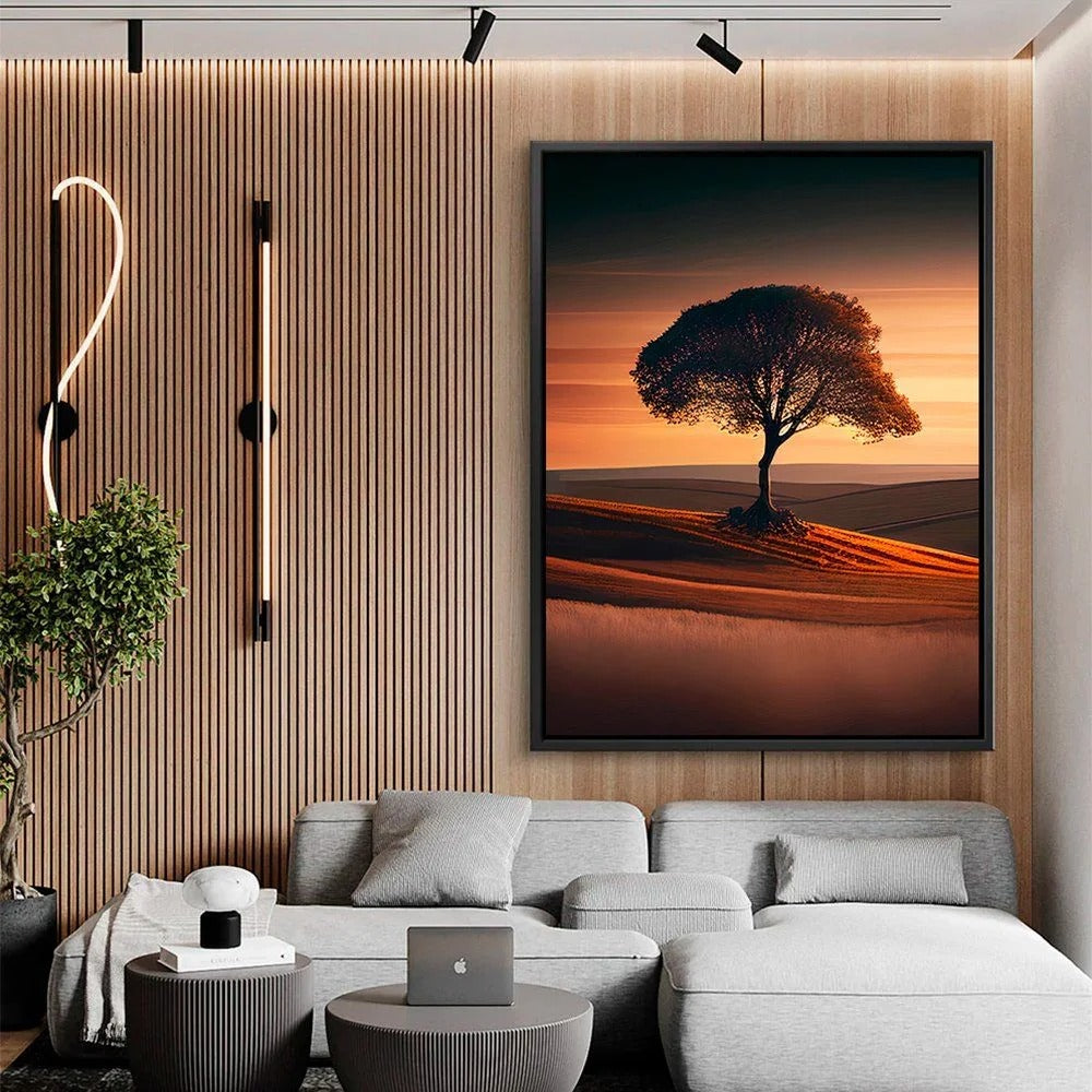 Desert Tree Canvas