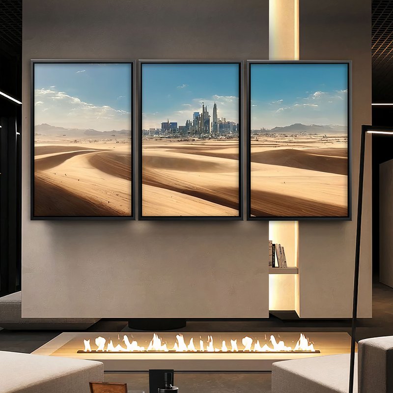 Desert Trio Canvas