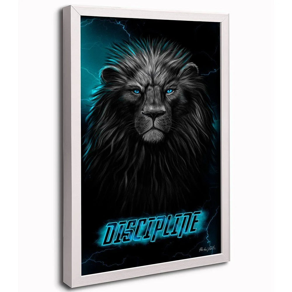 Discipline Lion Canvas