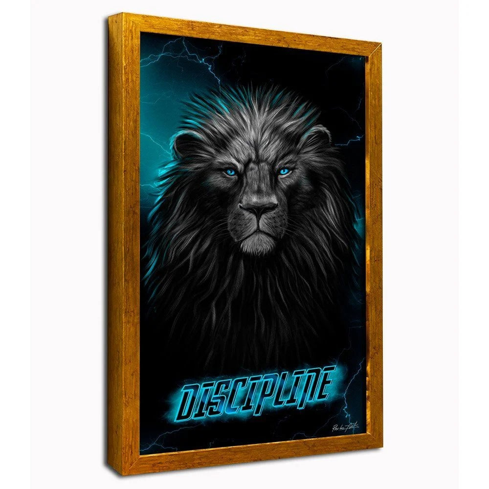 Discipline Lion Canvas