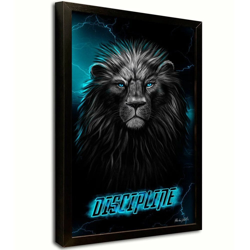 Discipline Lion Canvas