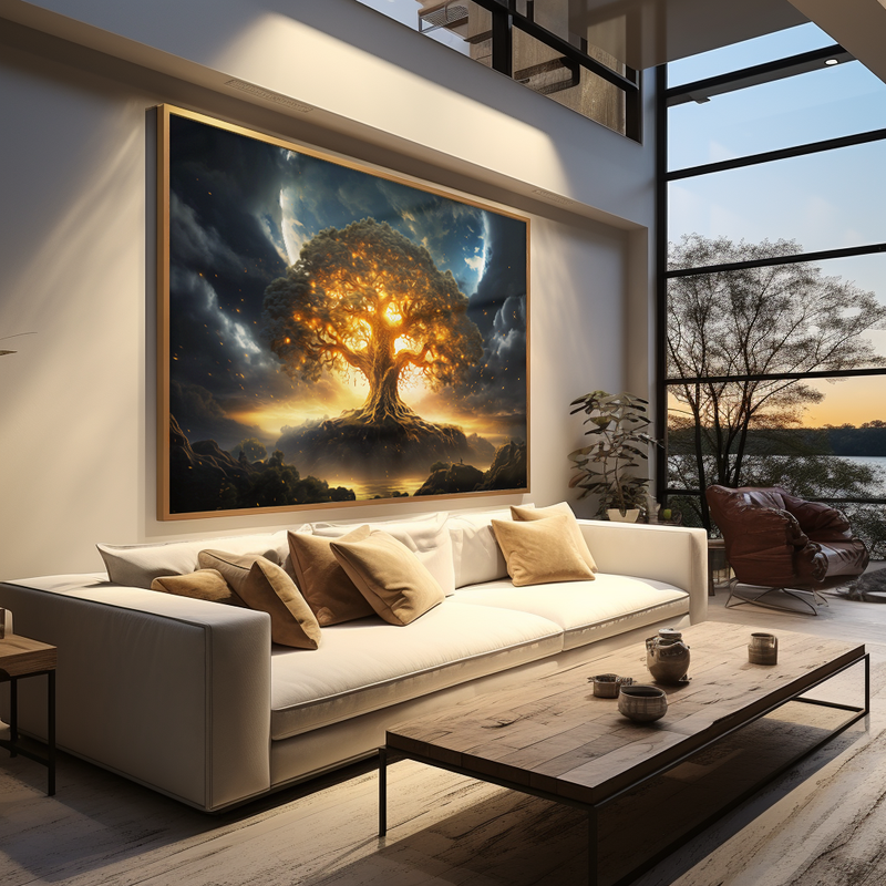 Divine Tree V933 Canvas