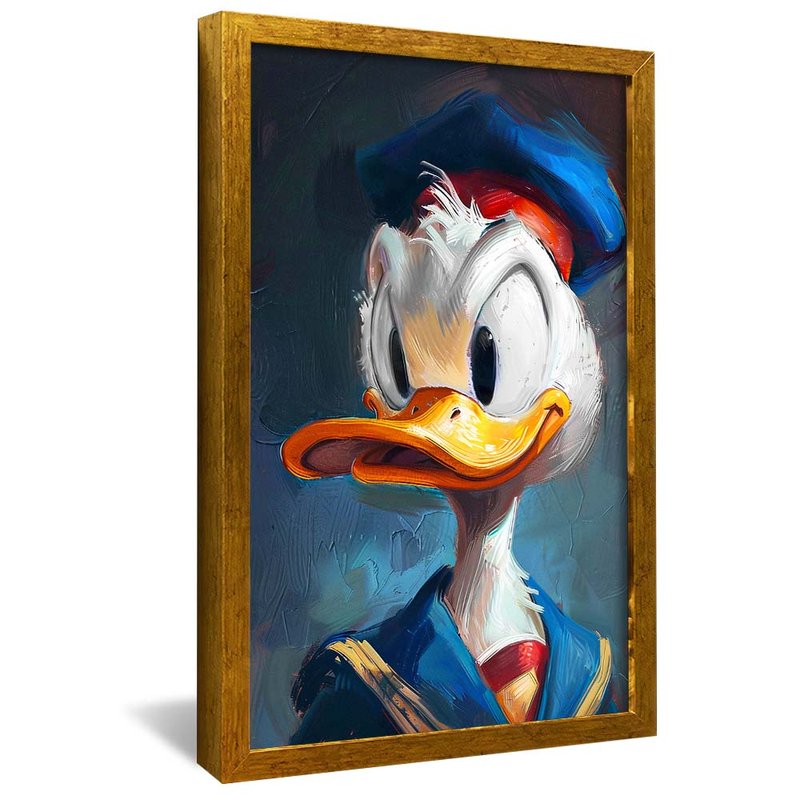 Donald The Duck V1962 Canvas