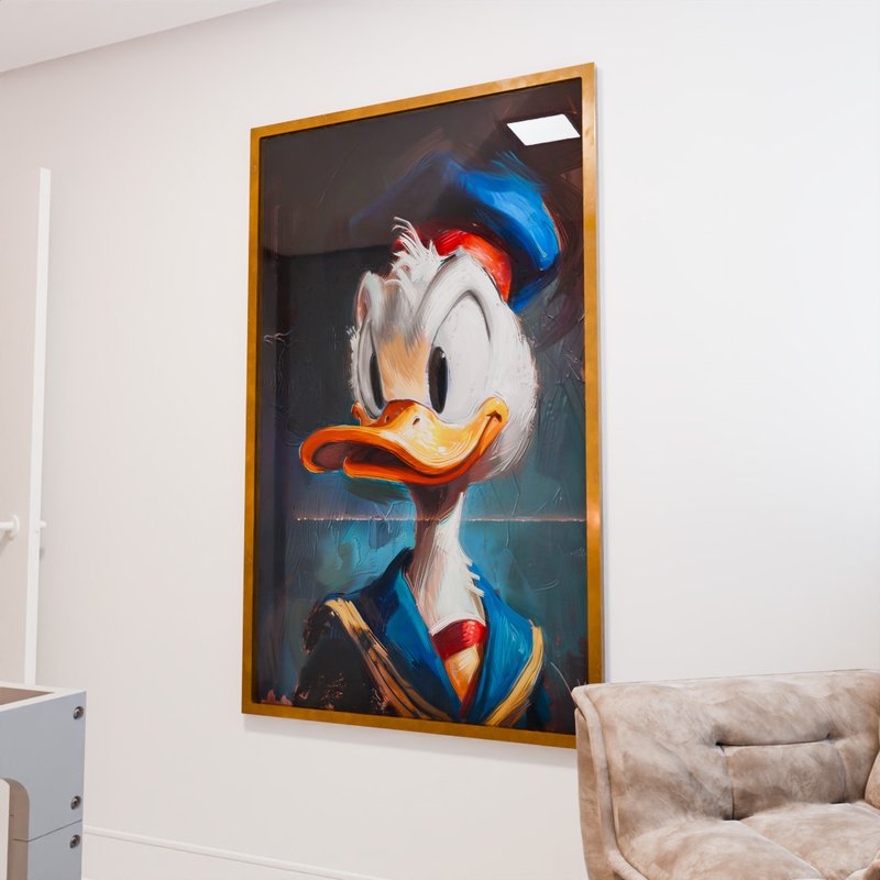 Donald The Duck V1962 Canvas