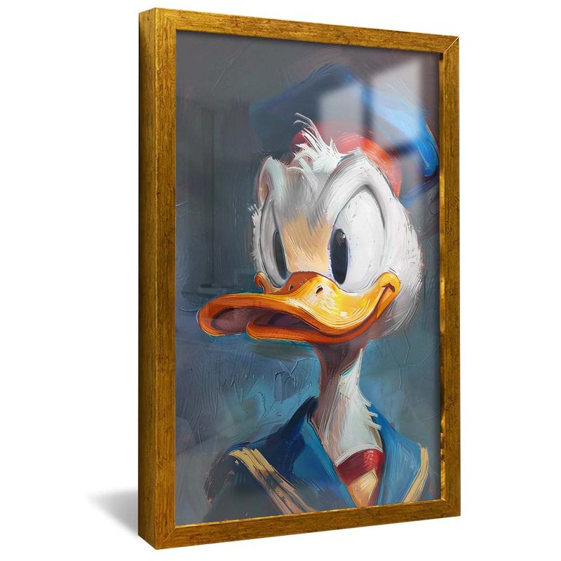 Donald The Duck V1962 Canvas