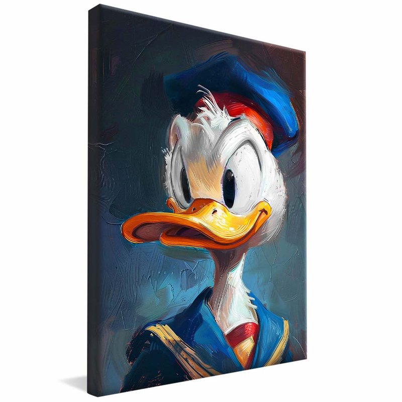 Donald The Duck V1962 Canvas