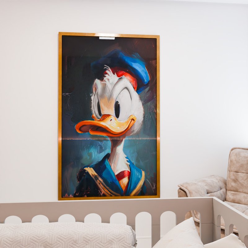 Donald The Duck V1962 Canvas