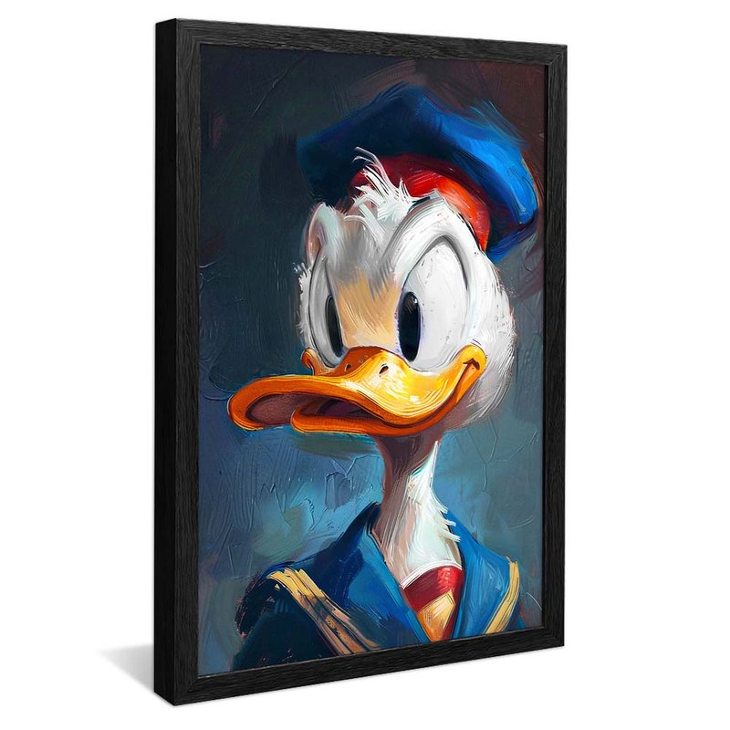 Donald The Duck V1962 Canvas