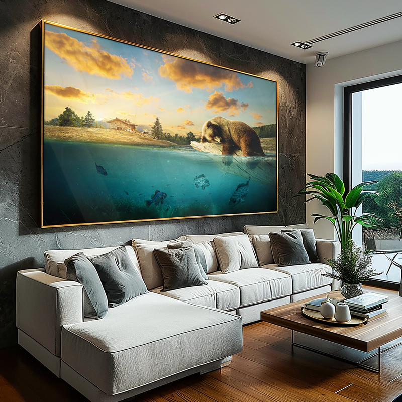 Dorminhoco Bear V1355 Canvas
