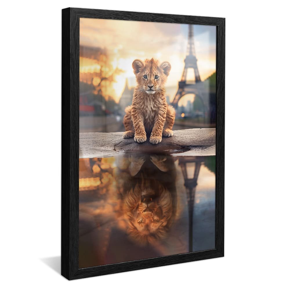 Dream Big in Paris V890 Canvas