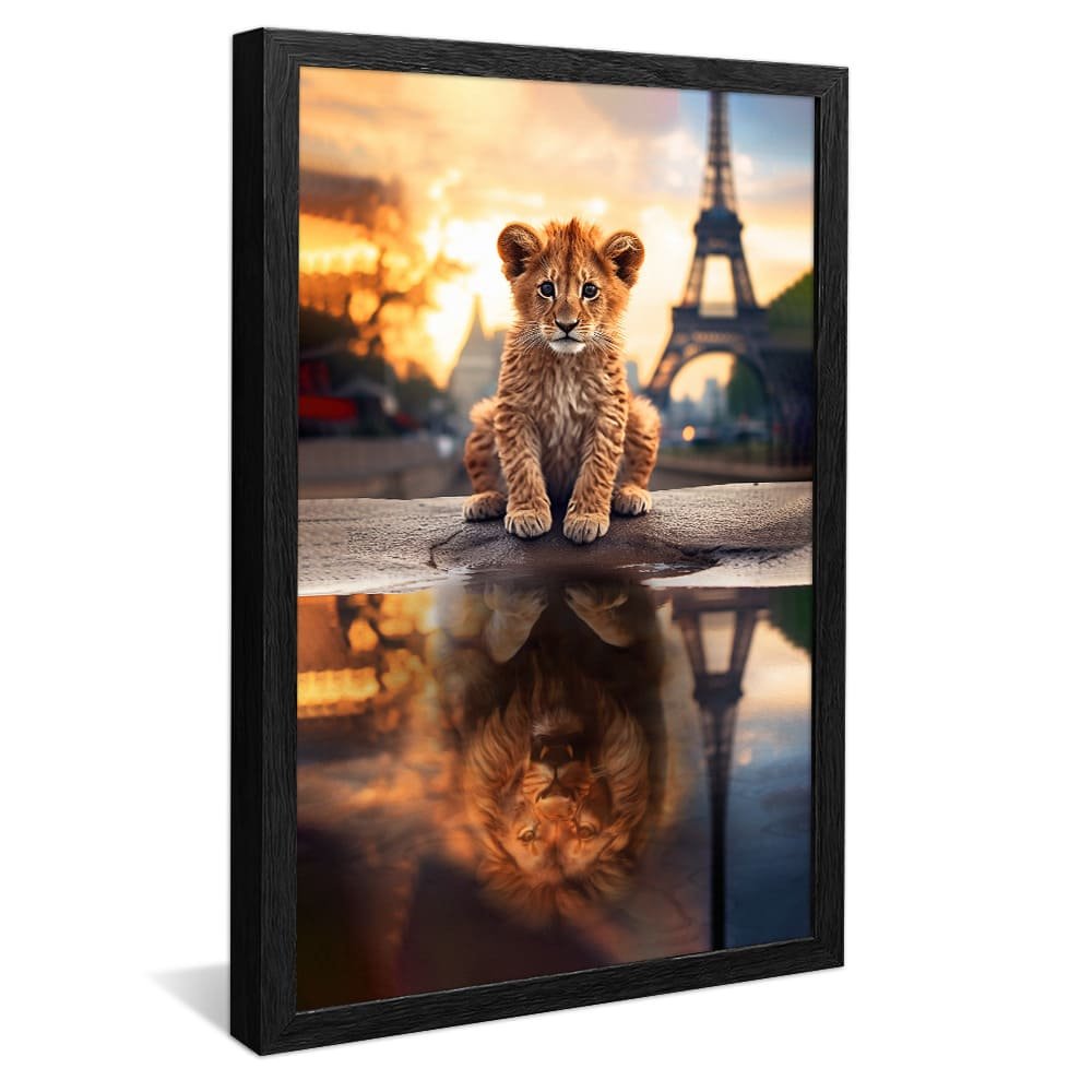 Dream Big in Paris V890 Canvas