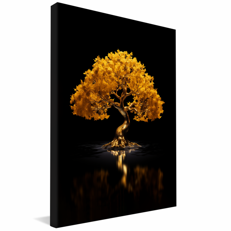 Dreams Golden Tree V794 Canvas
