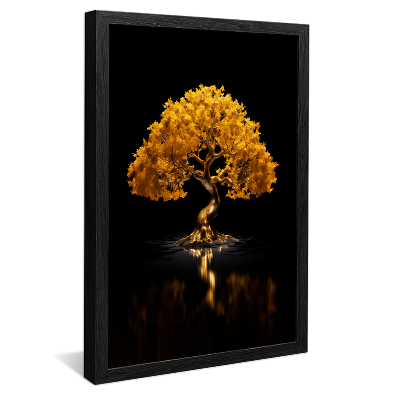 Dreams Golden Tree V794 Canvas
