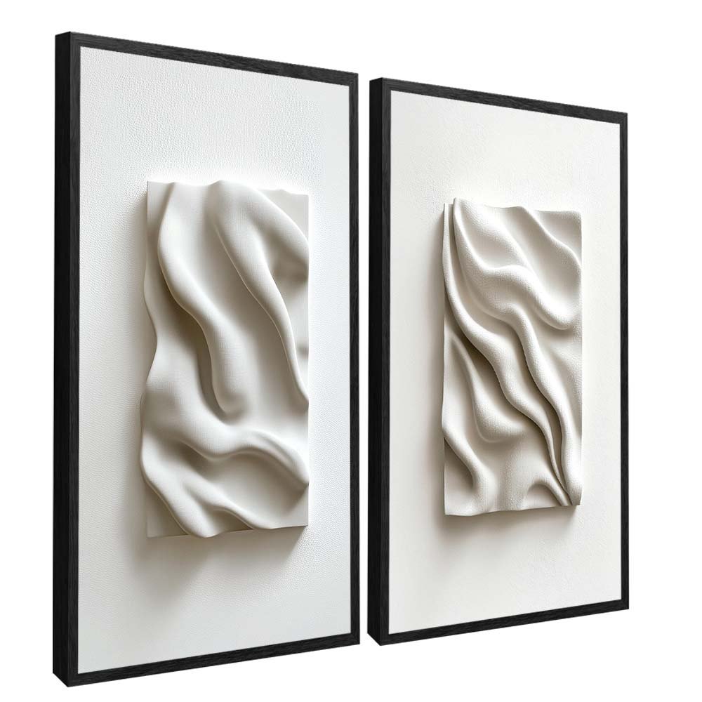 Duo 3D Satin Panel Canvas