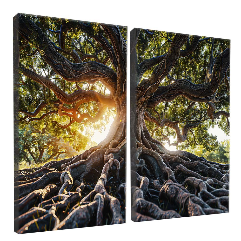 Duo Lush Forest Canvas