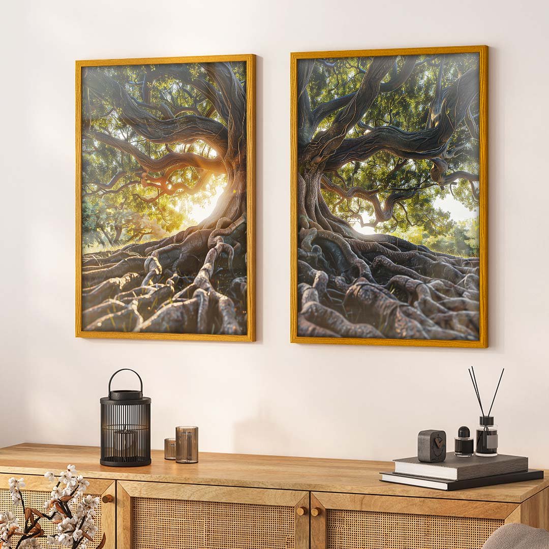 Duo Lush Forest Canvas