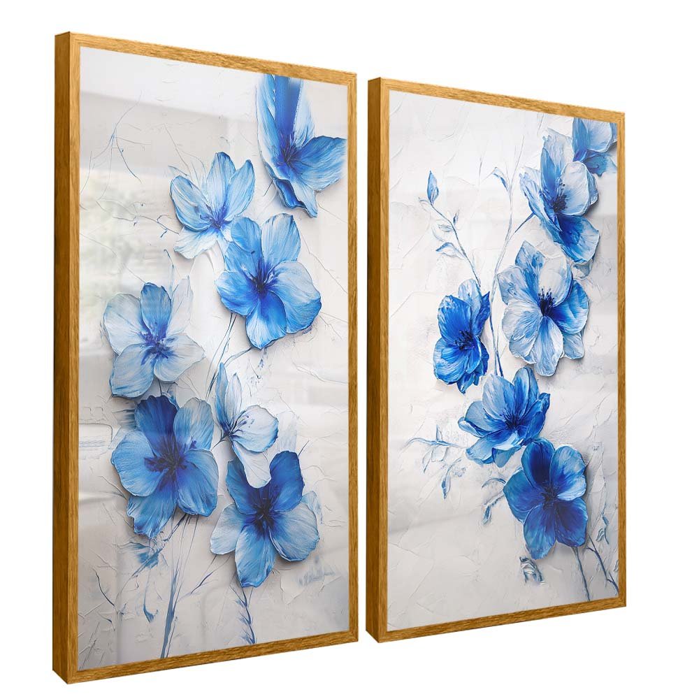 Duo Winter Floral V2074 Canvas