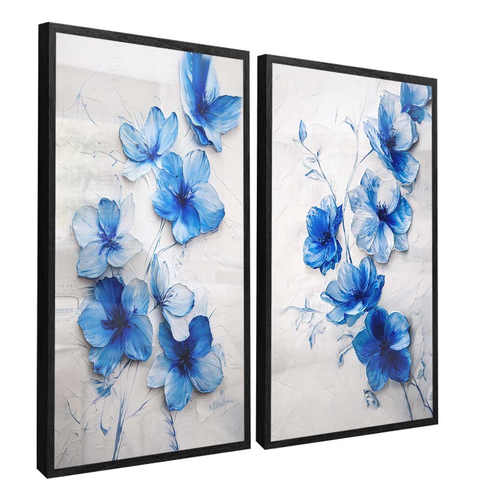 Duo Winter Floral V2074 Canvas