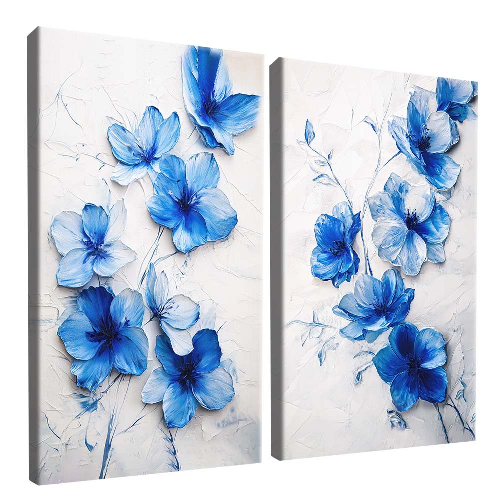 Duo Winter Floral V2074 Canvas