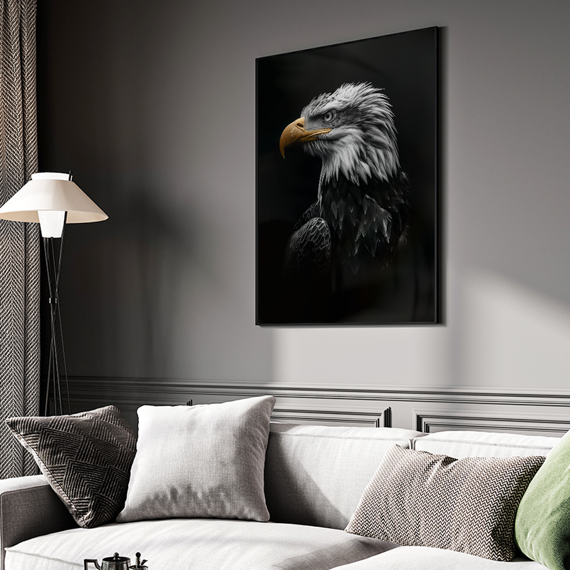 Eagle Portrait V1580 Canvas