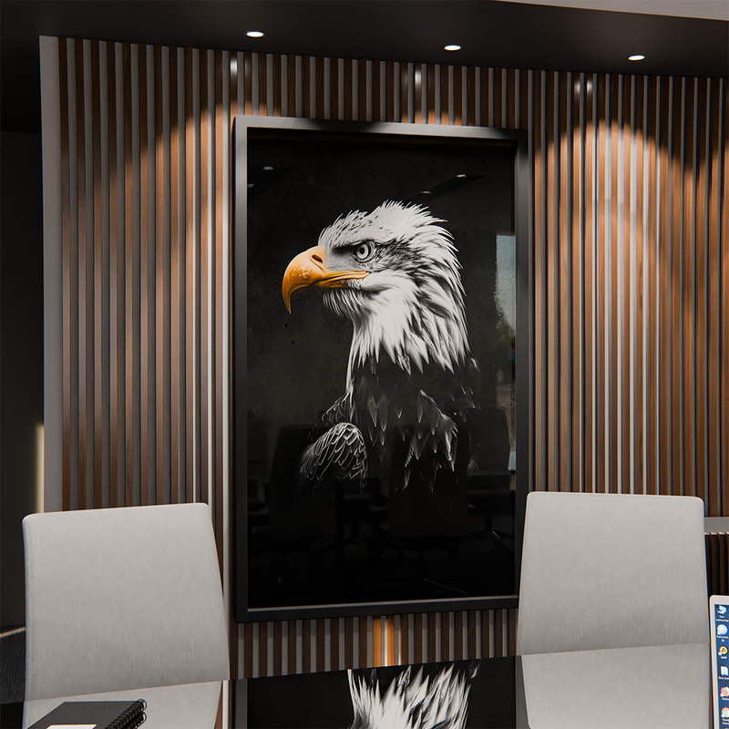 Eagle Portrait V1580 Canvas