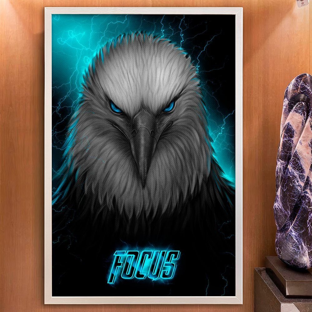 Eagle focus Canvas