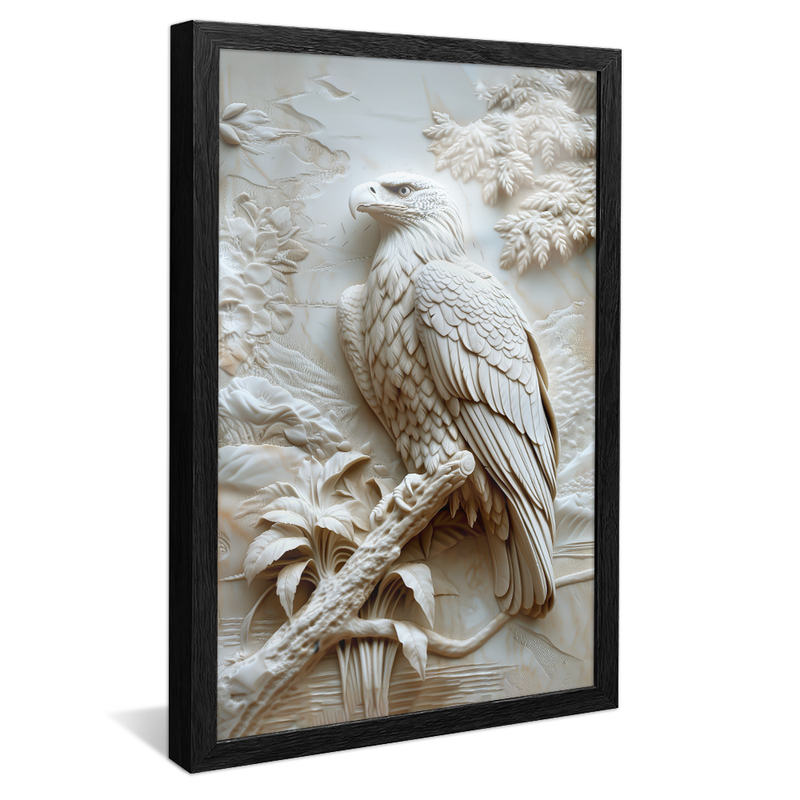 Eagle on Marble V1288 Canvas