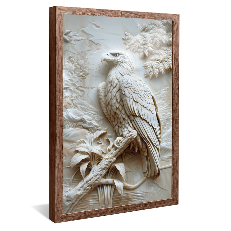 Eagle on Marble V1288 Canvas