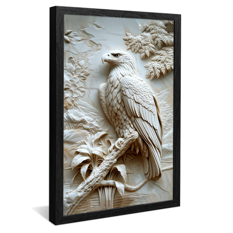 Eagle on Marble V1288 Canvas