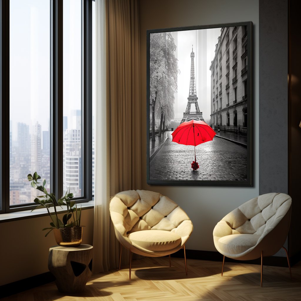 Eiffel Tower Good View Canvas
