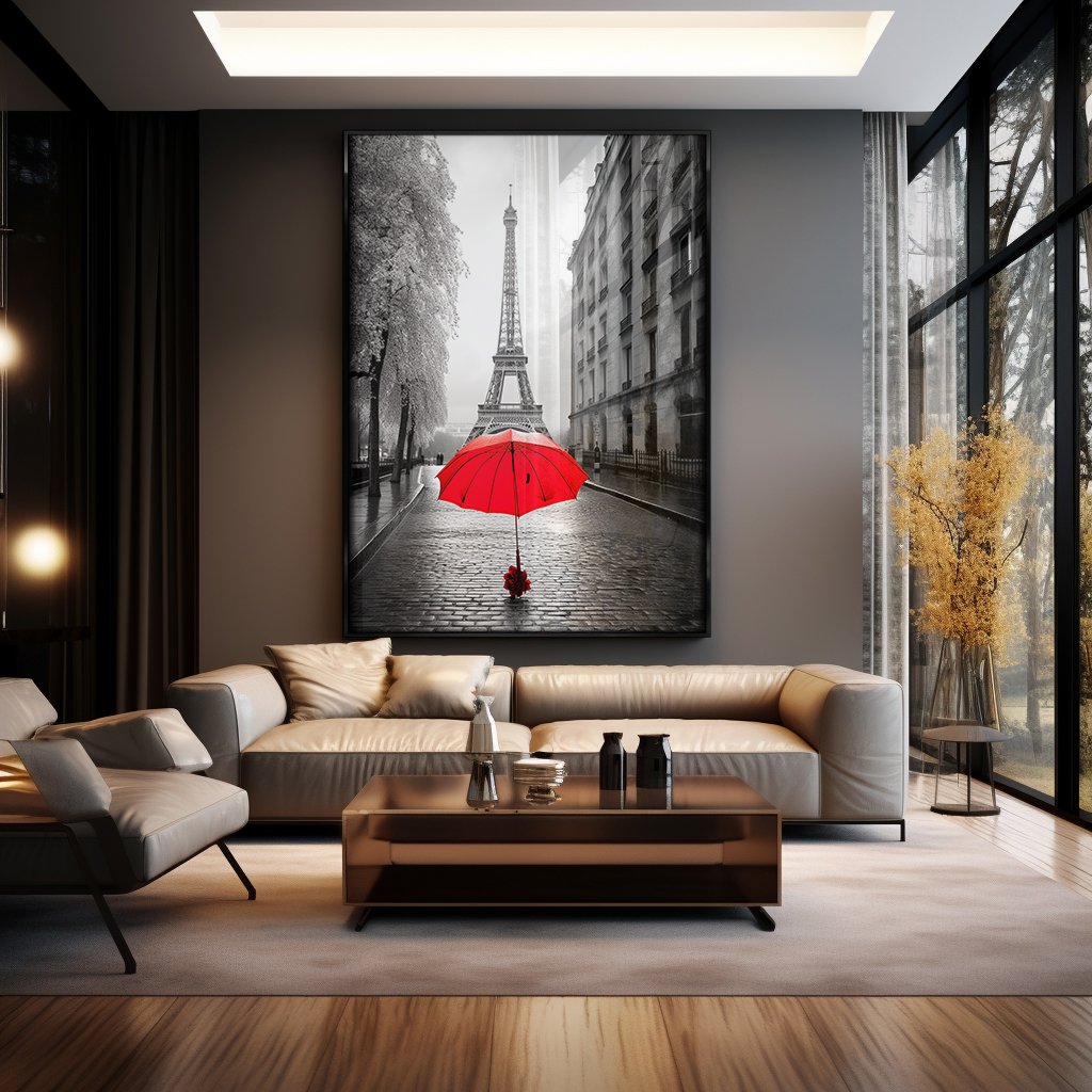 Eiffel Tower Good View Canvas