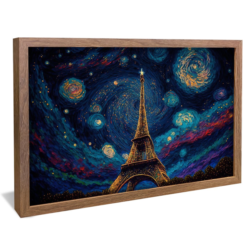 Eiffel Tower Painting Canvas