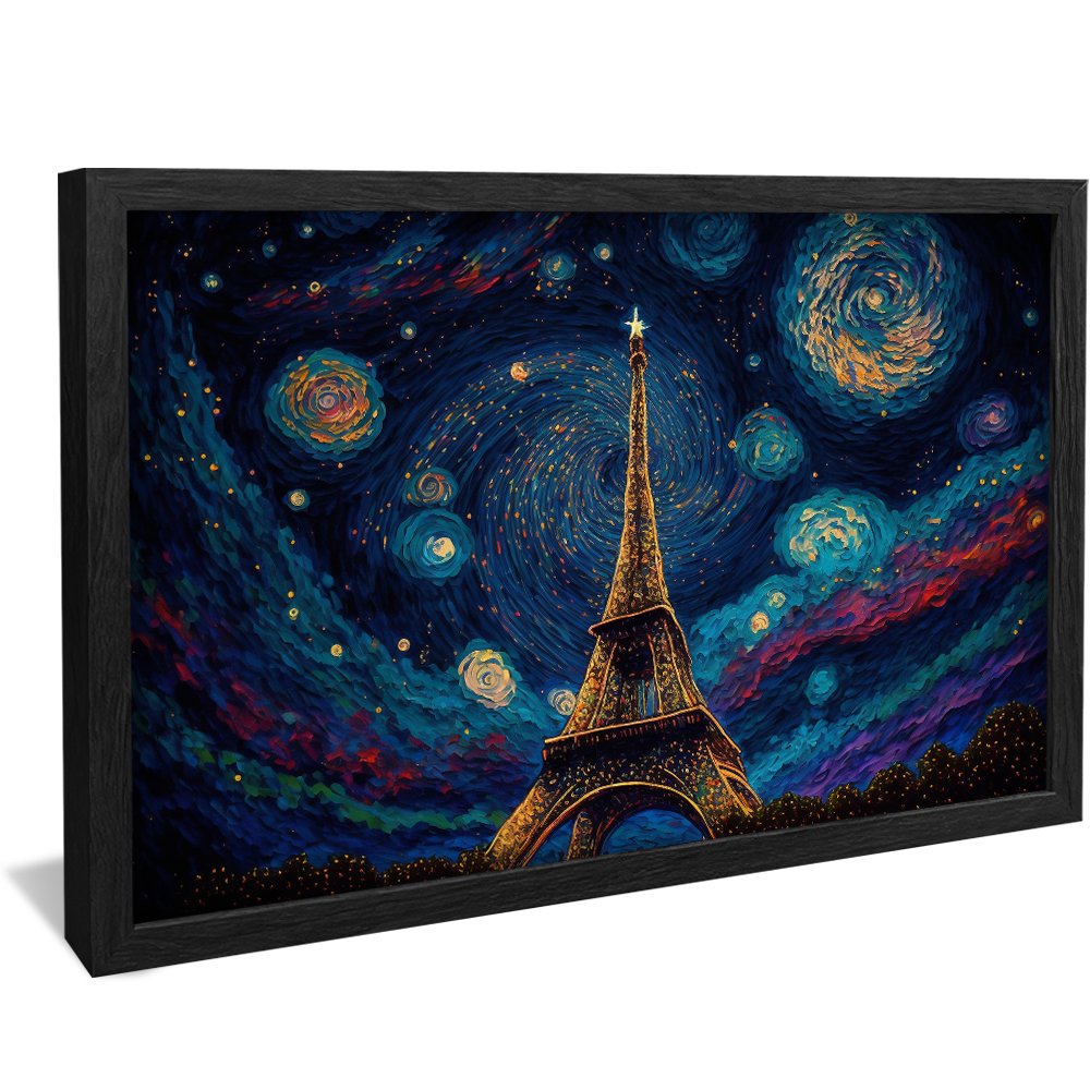 Eiffel Tower Painting Canvas