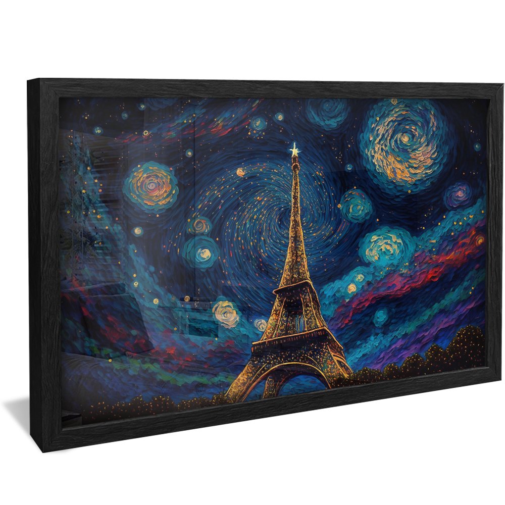 Eiffel Tower Painting Canvas