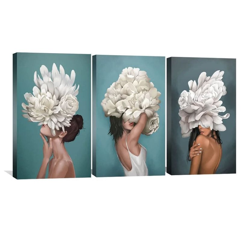 Elegant Women 3 Kit Canvas