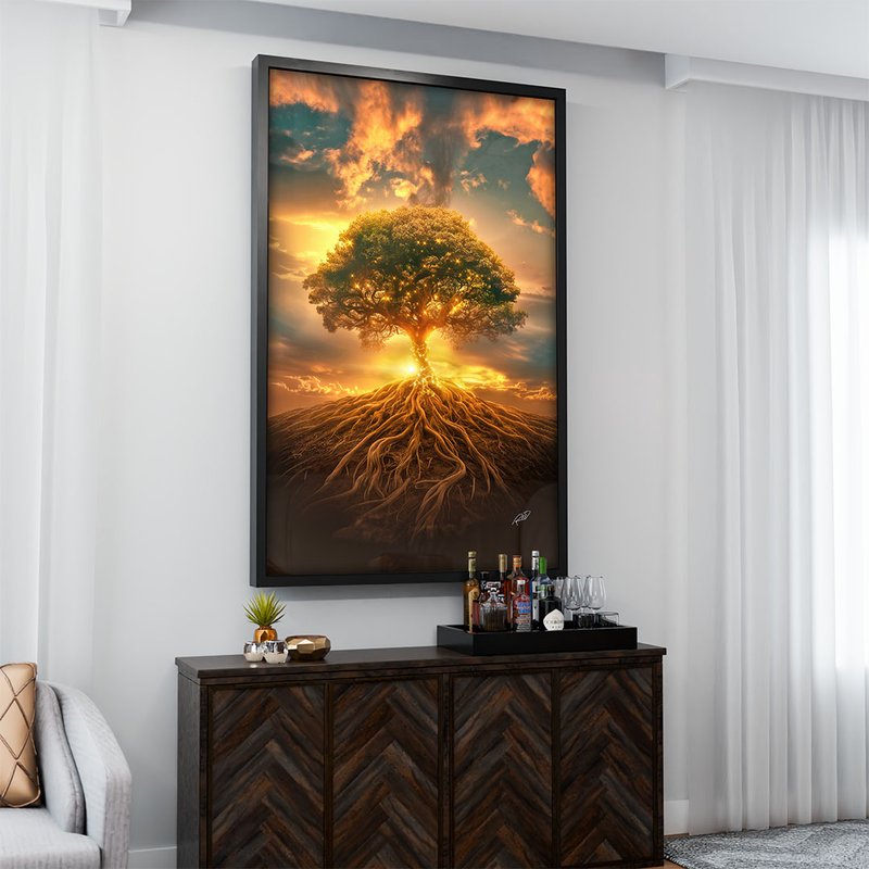 Energized Tree V1850 Canvas
