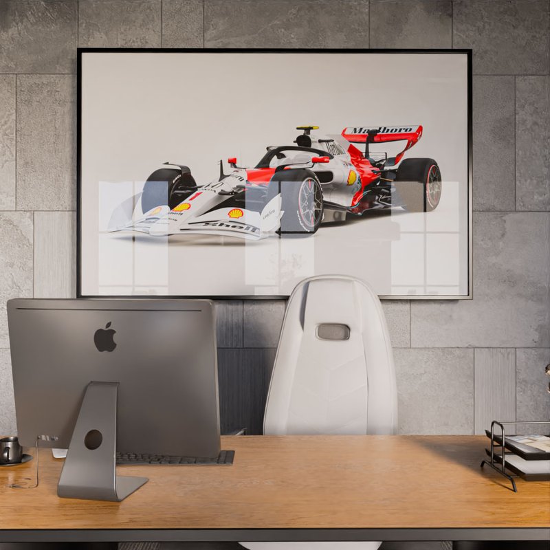 F1 Mclaren Senna Conceptual V1794 Canvas