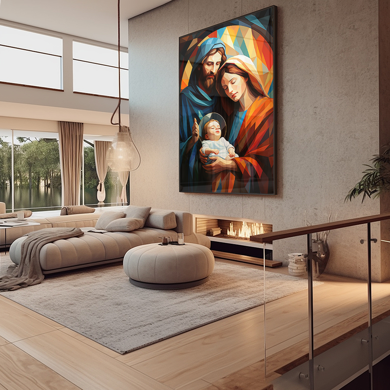 Family of Jesus Christ Canvas