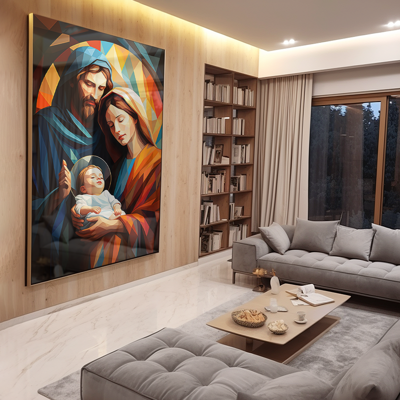 Family of Jesus Christ Canvas