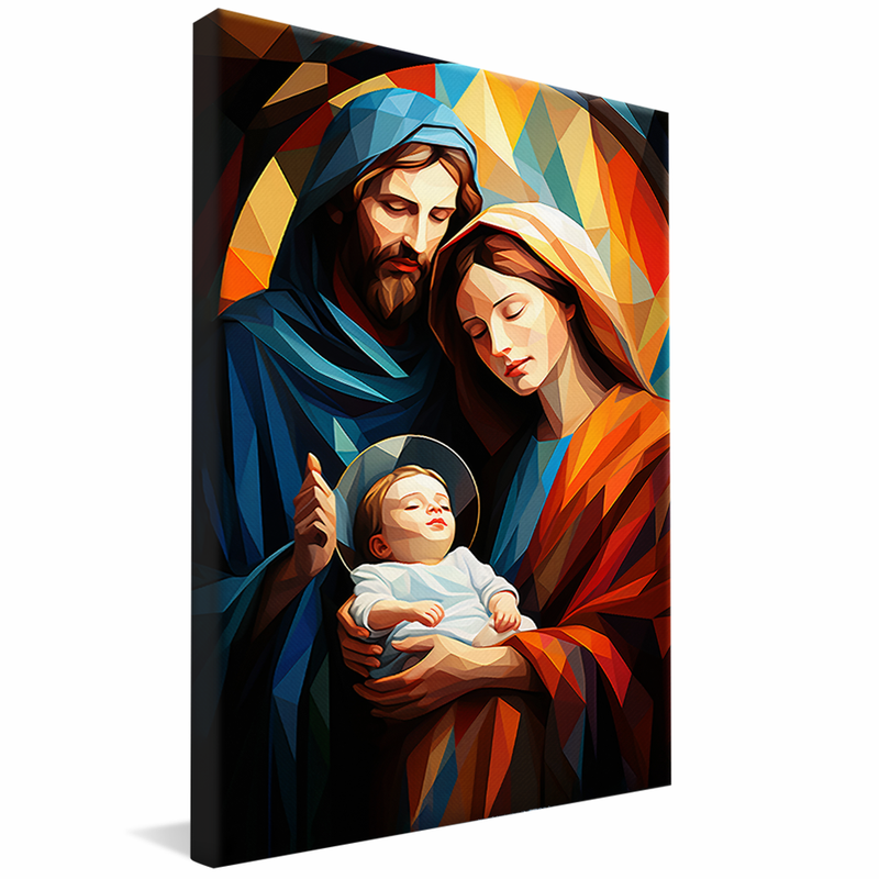 Family of Jesus Christ Canvas