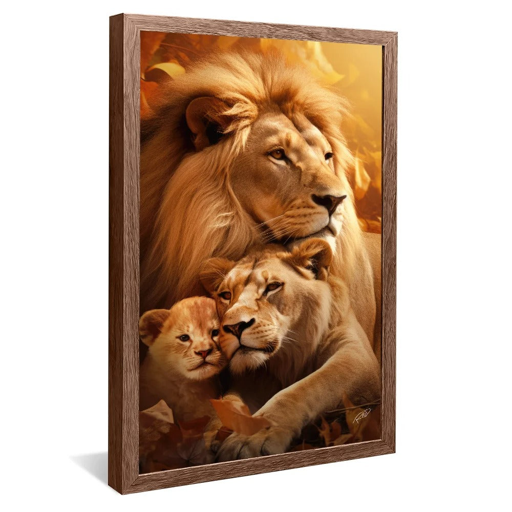 Family of Lions Canvas V831