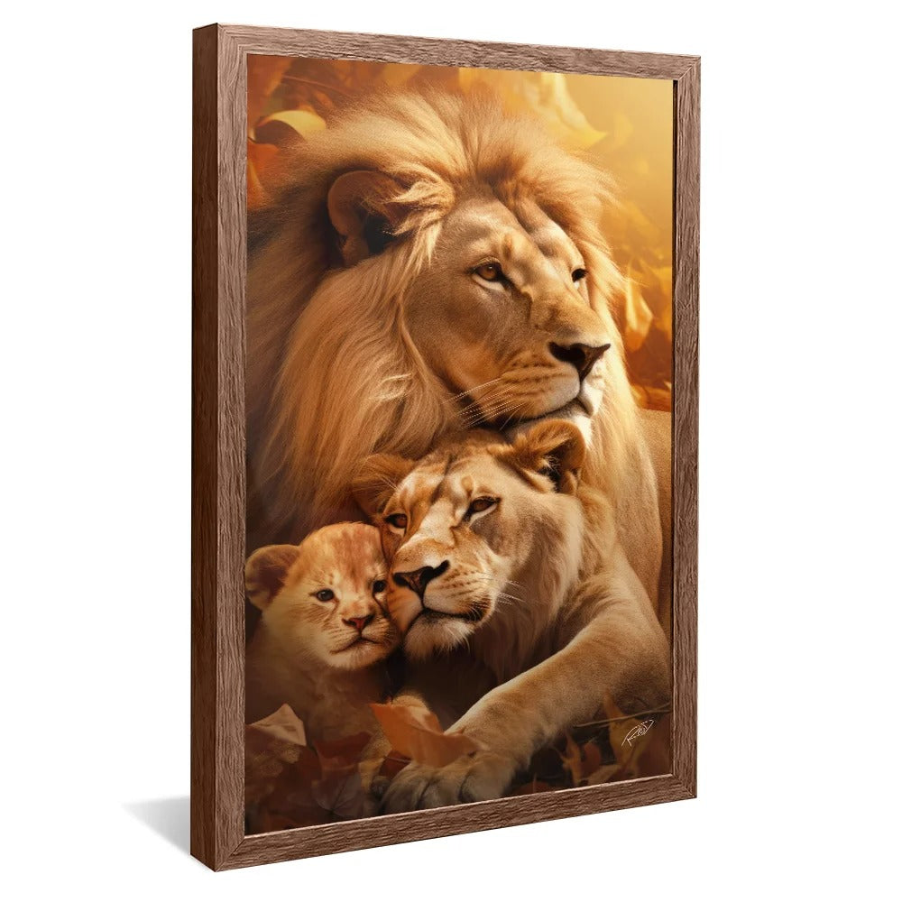 Family of Lions Canvas V831