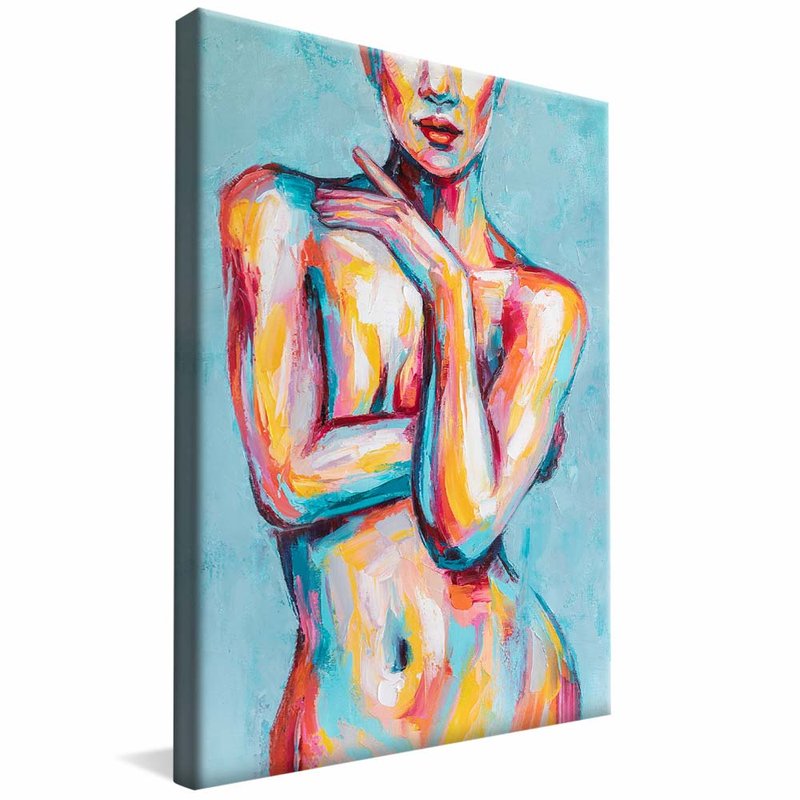 Female Body V1677 Canvas