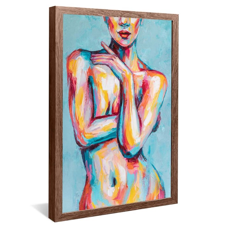 Female Body V1677 Canvas