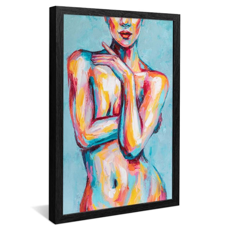 Female Body V1677 Canvas