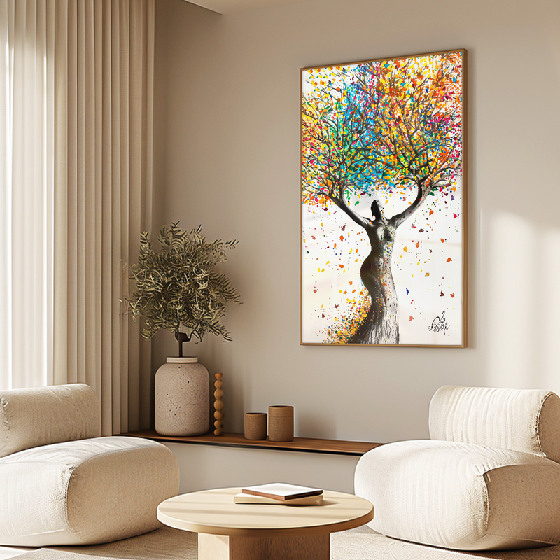 Female Tree V1489 Canvas