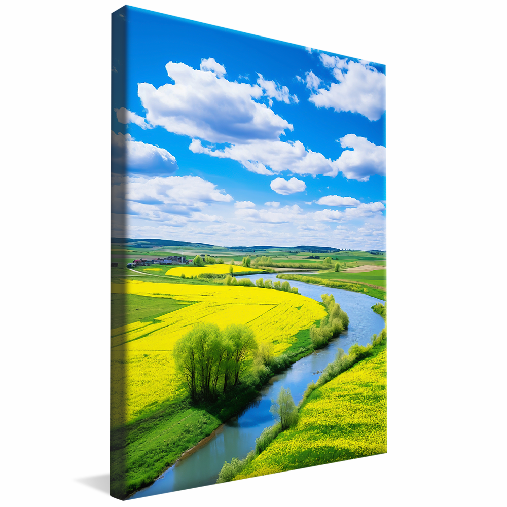 Fields Painting Canvas V1221