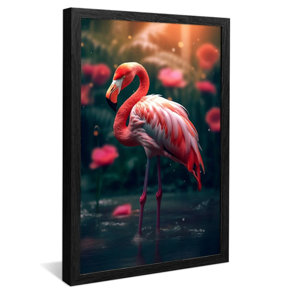 Flamingo in the wild Canvas