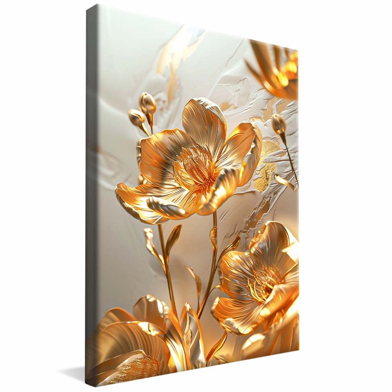 Floral 3d V1830 Canvas